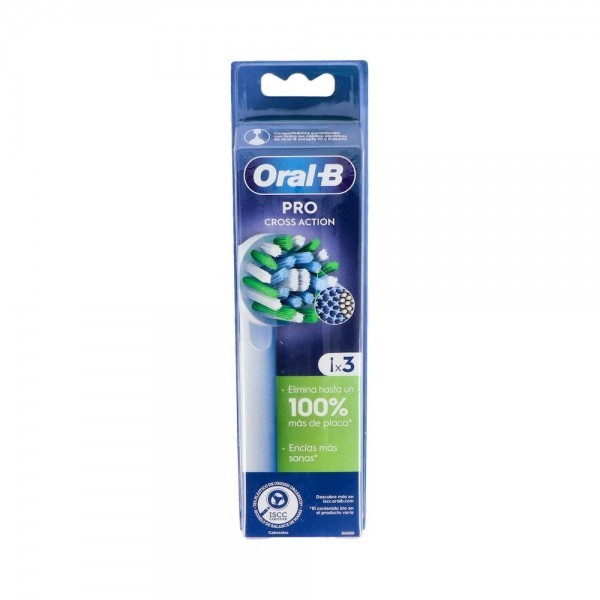 Recambio Cep Ele Oral-B Cross Action Eb 50-3 3 Uds