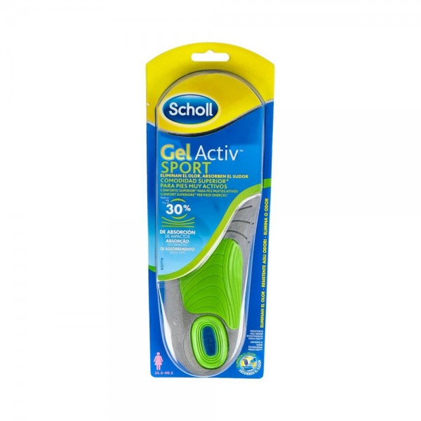 Plantillas Scholl Gel Activ Sport Mujer