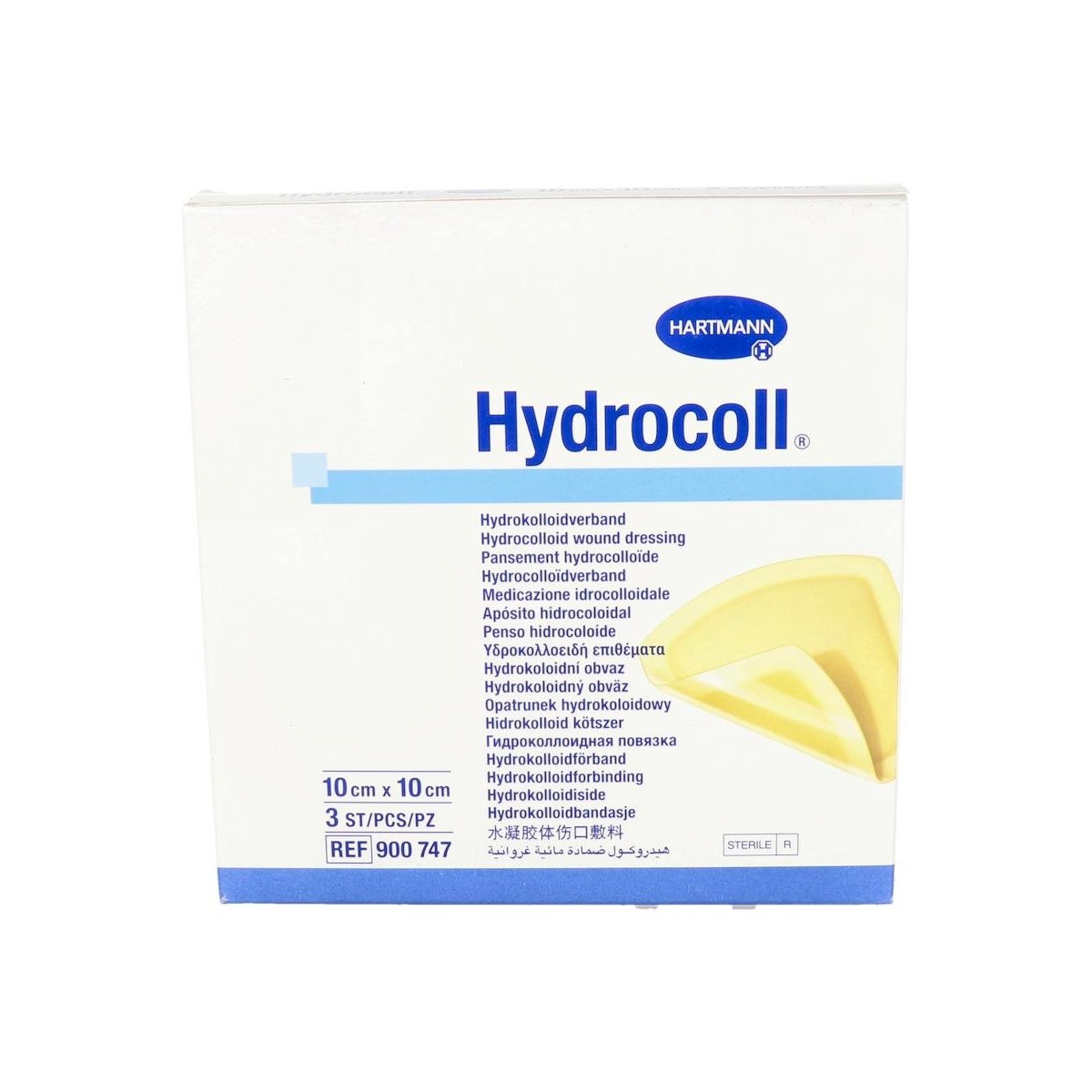 Hydrocoll Aposito Est 10X10Cm 3 Un
