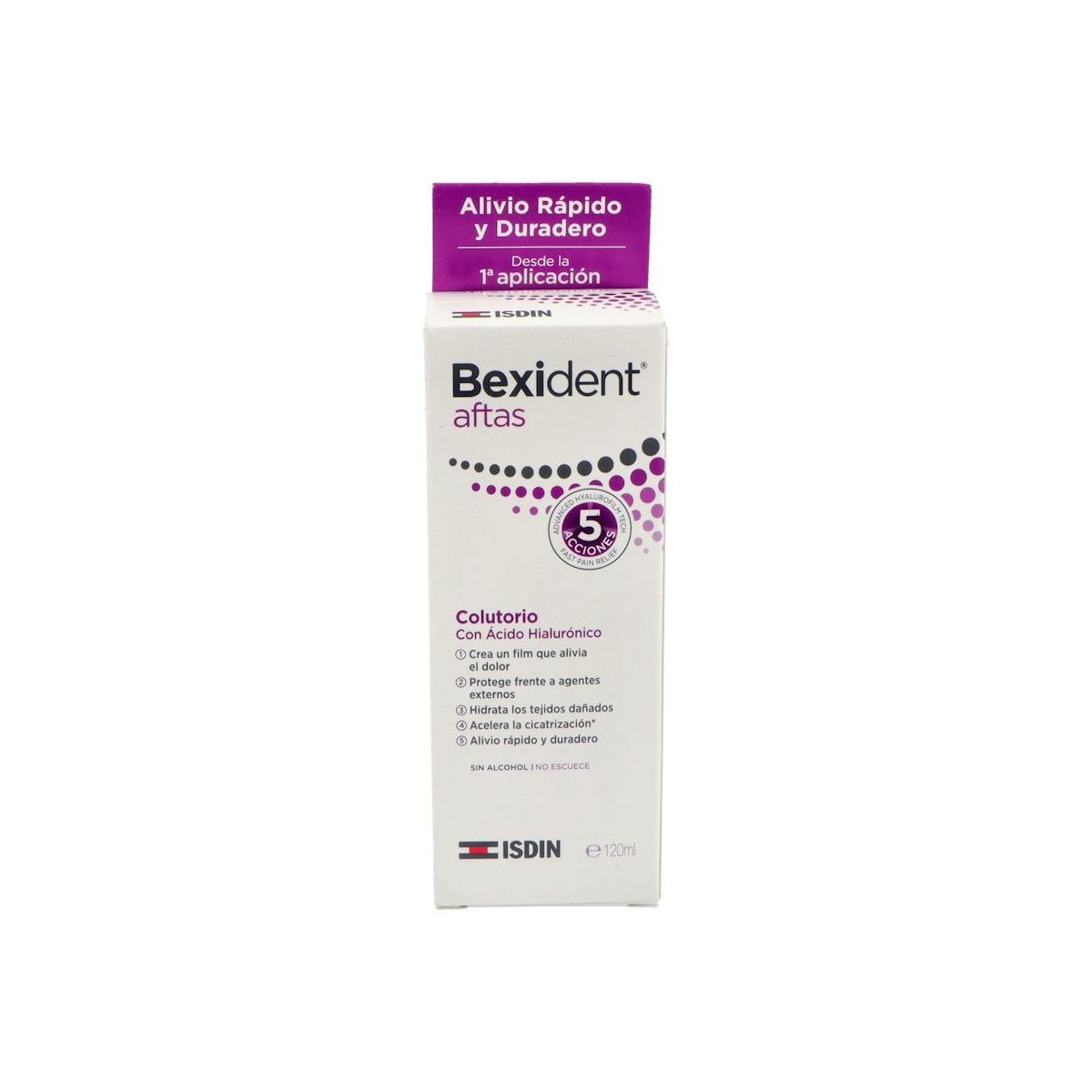 Bexident Aftas Colut Bucal Prot 120 Ml