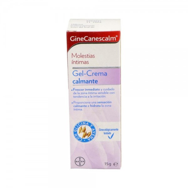 Ginecanescalm Gel Crema Calmante 15G
