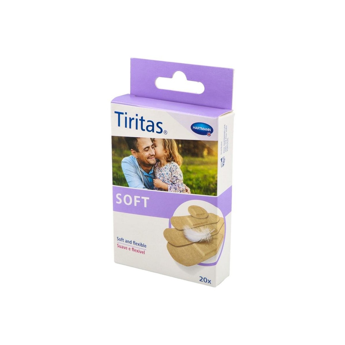Tiritas Soft surtido 4 tamaños 20 unidades