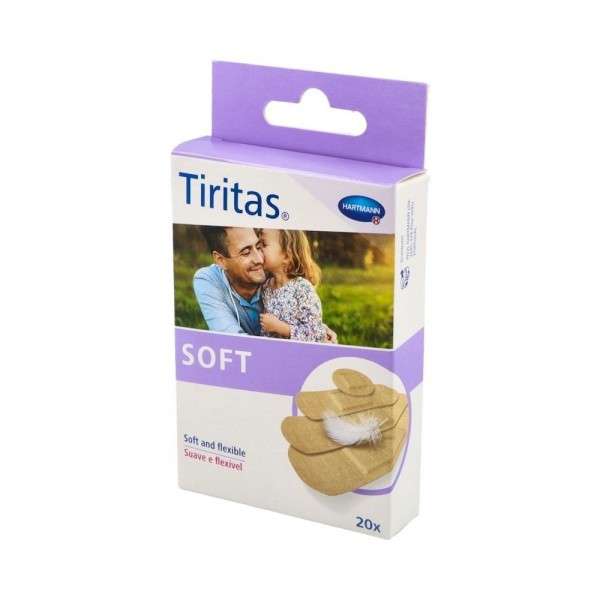 Tiritas Soft surtido 4 tamaños 20 unidades