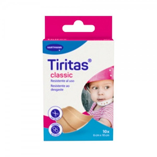 Tiritas Classic 6x10cm continuas 10 uds