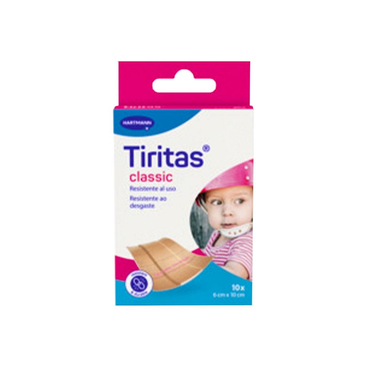Tiritas Classic 6x10cm precortadas 10 uds
