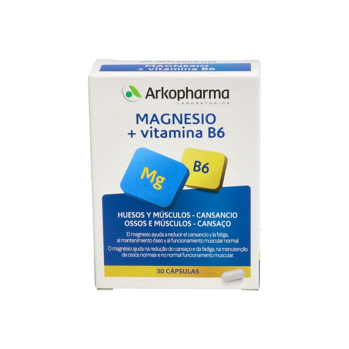Arkomag Magnesio B6 30 Cápsulas Arkopharma