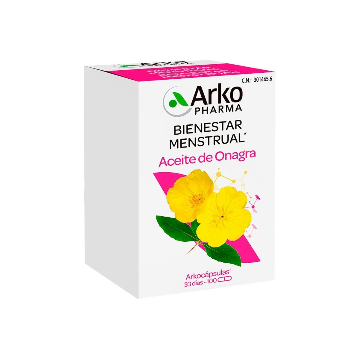 Arkocápsulas Aceite de Onagra 100 Cápsulas...