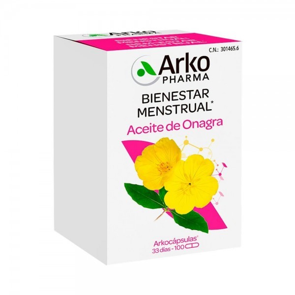 Arkocápsulas Aceite de Onagra 100 Cápsulas Arkopharma
