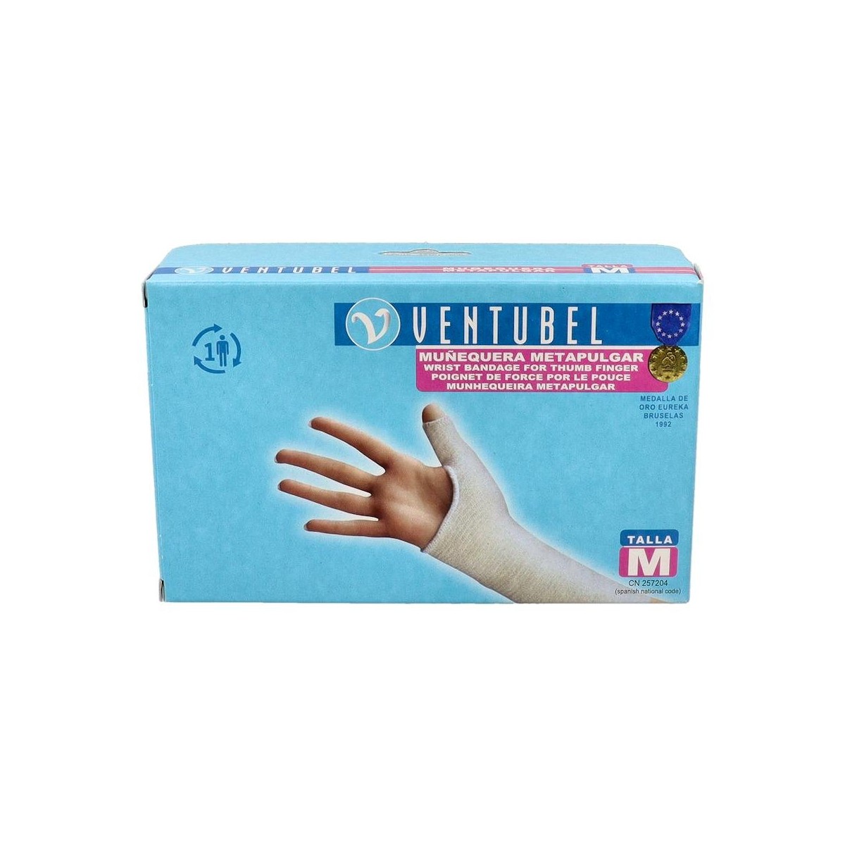 Muñequera Ventubel Meta/Pulgar T 2