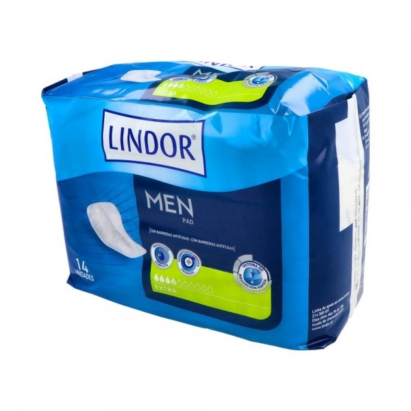 Lindor Men pad extra 4 drops