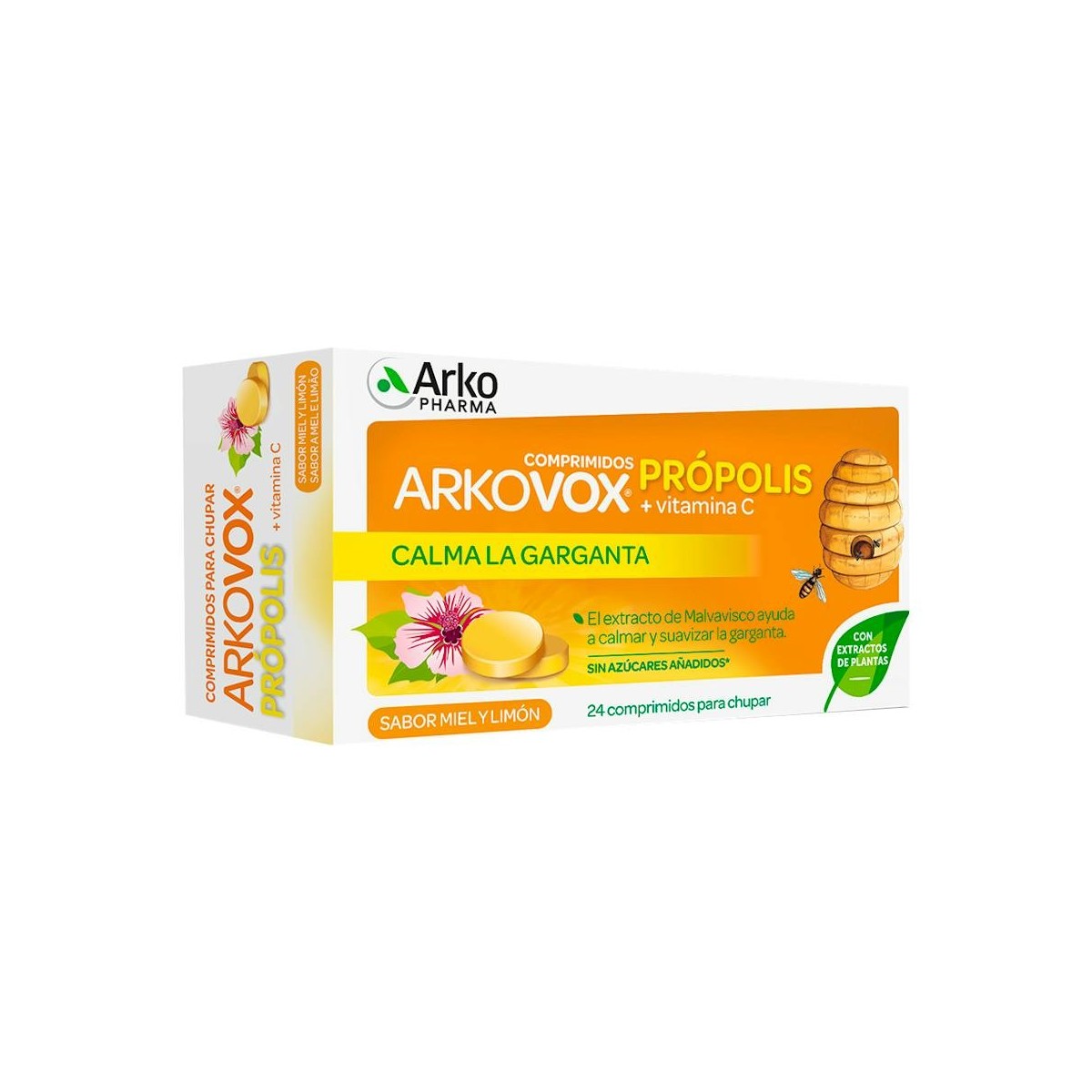 Arkovox Comprimidos Própolis y Vitamina C Sabor...