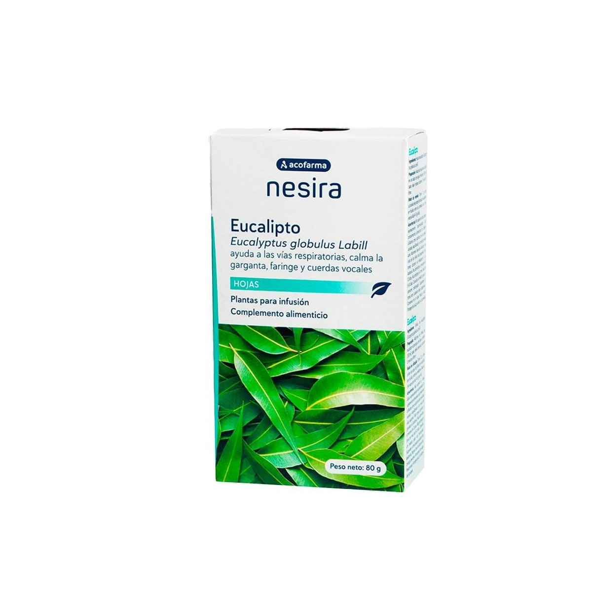 Eucalipto Hojas Acoherbal Caj. 80G