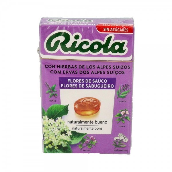 Ricola Caram S/A Flor Sauco 50 G