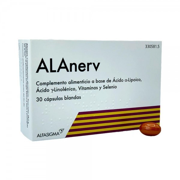 ALANERV 30 cap. blandas