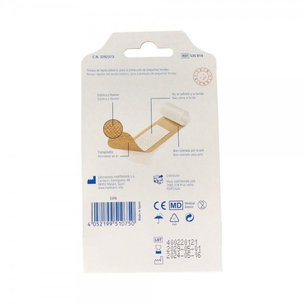 Tiritas Flexible rapid surtido 2 tamaños 20 uds