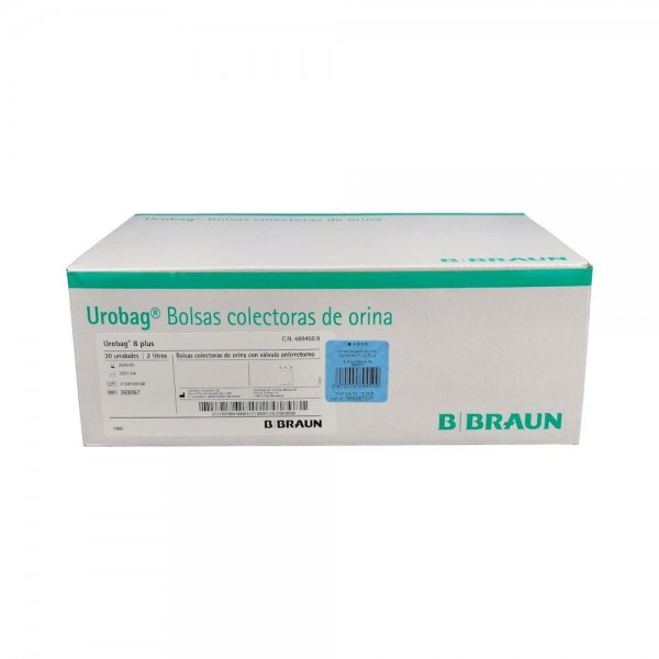 Bolsa Colec Urobag 8 Plus 2L 30 Un