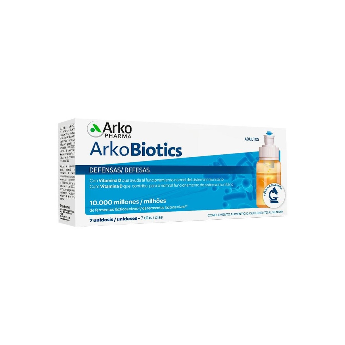 Arkobiotics Defensas Adultos 7 dosis Arkopharma