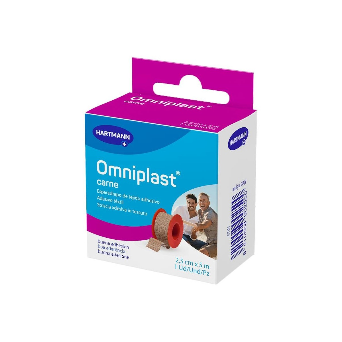 Omniplast color 2,5cmx5m 1 ud