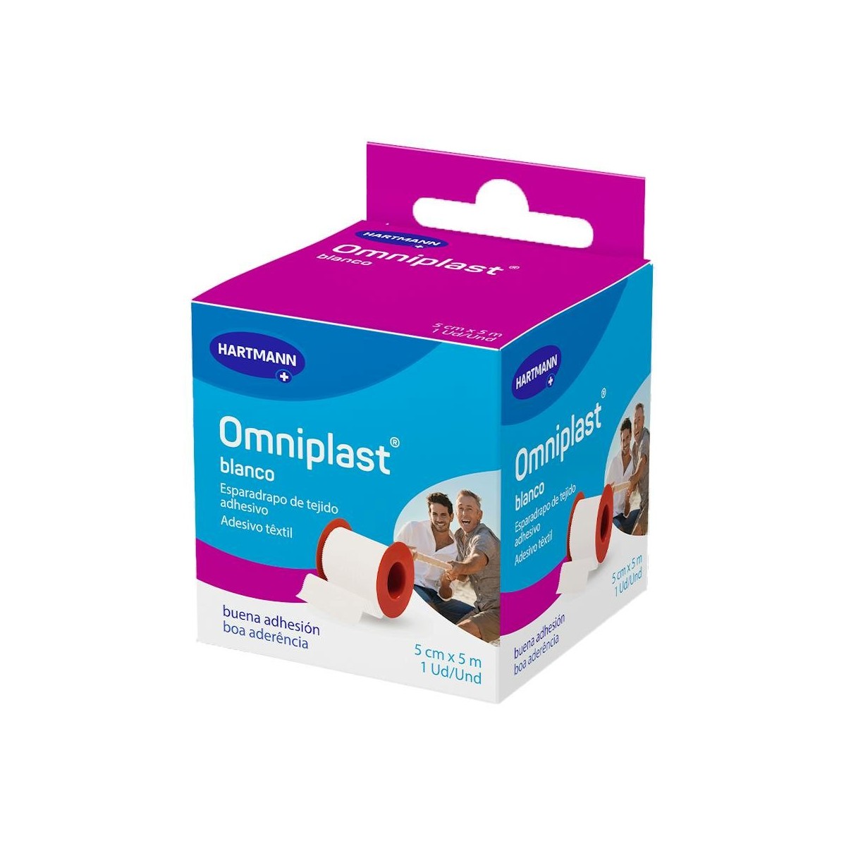 Omniplast blanco 5cmx5m 1 ud