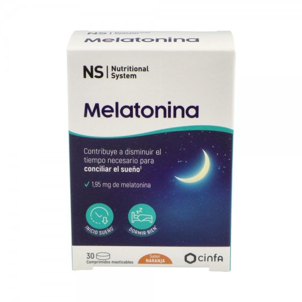 Ns Melatonina Comp Mast Naranja 30 Comp