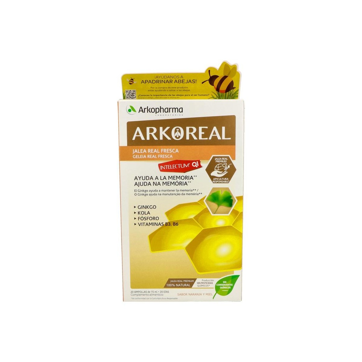 Arkoreal Jalea Real Intelectum 1000 Mg 20 Amp