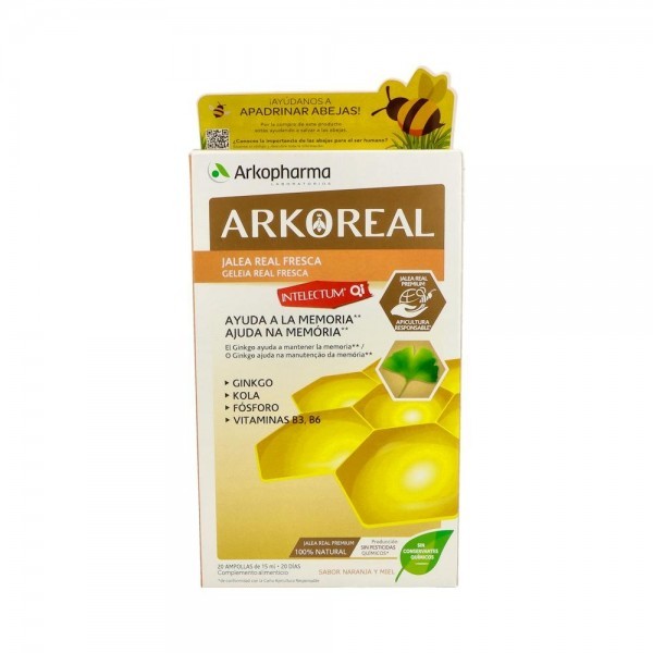 Arkoreal Jalea Real Intelectum 1000 Mg 20 Amp