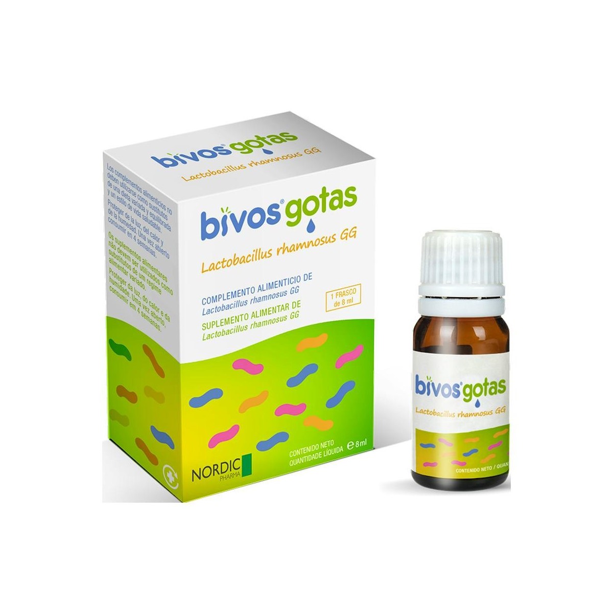 Bivos Gotas Lactobacillus Gg 8 Ml