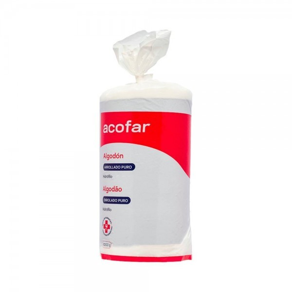 Algodon Acofar Arroll Puro 1000 Gr