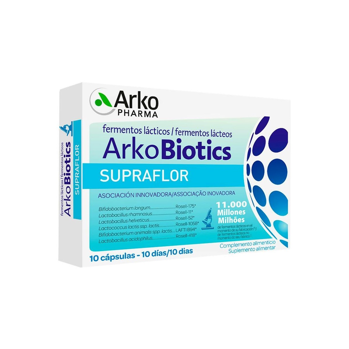 Arkobiotics Supraflor Adultos 10 Cápsulas...