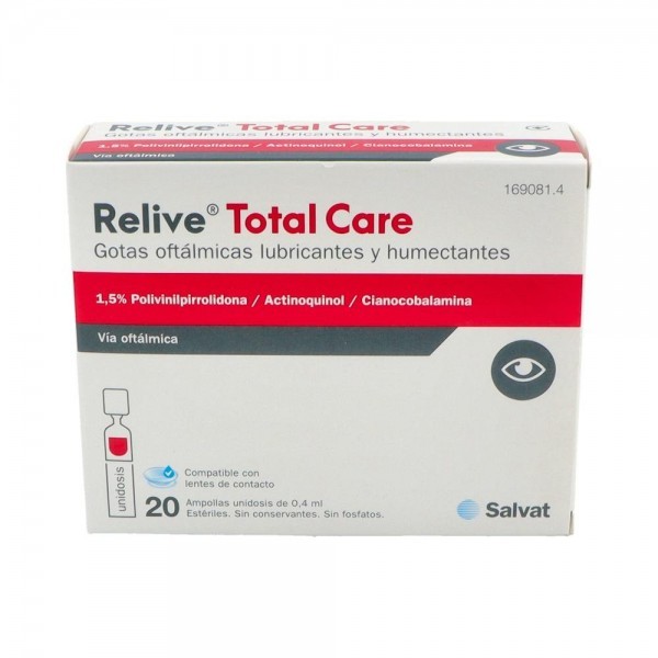 Relive Total Care Gotas Oftal 20 Monodosis