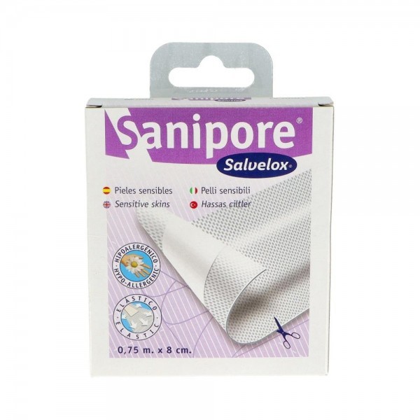 Sanipore Aposito Adh Banda Sensitive 75 X 8 Cm