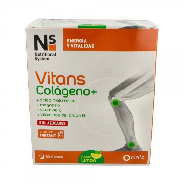 Ns Vitans Colageno+ Limon 30 Sobres