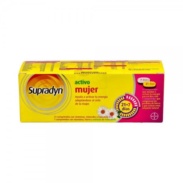 Supradyn Activo Mujer 28Comp