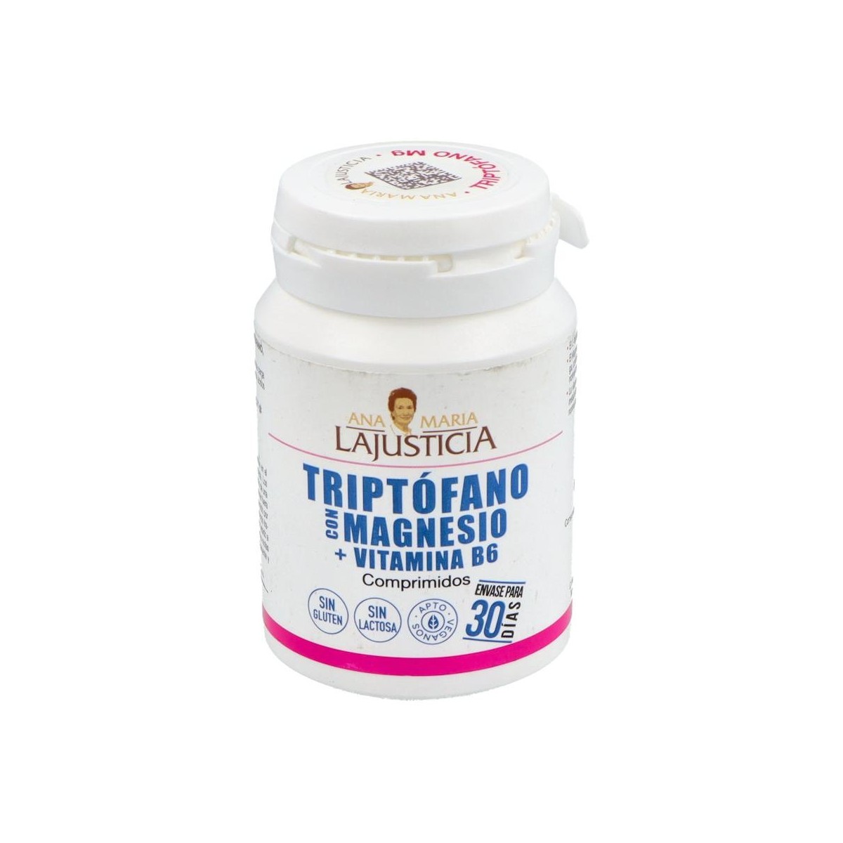 Triptofano Magnesio + B6 Lajusticia 60 Comp