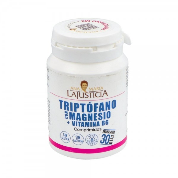 Triptofano Magnesio + B6 Lajusticia 60 Comp