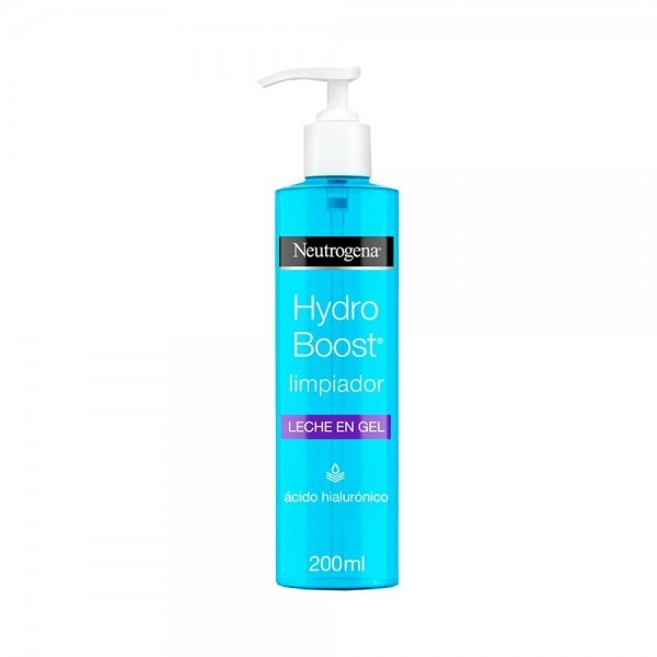 Neutrogena, Hydro Boost Limpiador Gel de Agua, Elimina las Impurezas y el Maquillaje, 200 ml