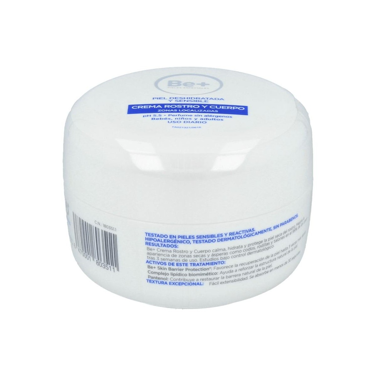 Be+ Crema Rostro Y Cuerpo Z Loc Pec 200 Ml