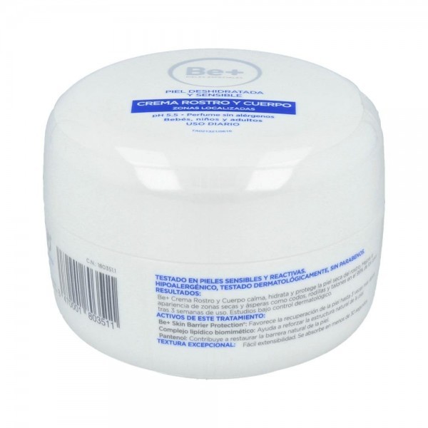 Be+ Crema Rostro Y Cuerpo Z Loc Pec 200 Ml