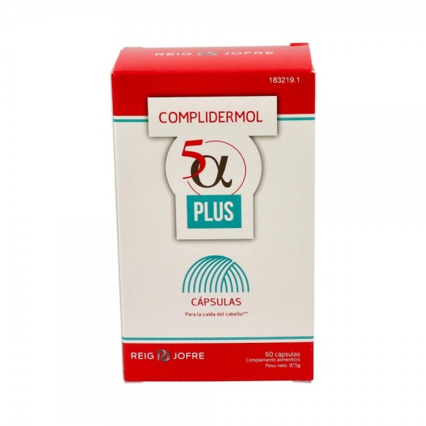 Complidermol 5Alfa Plus 60 Caps