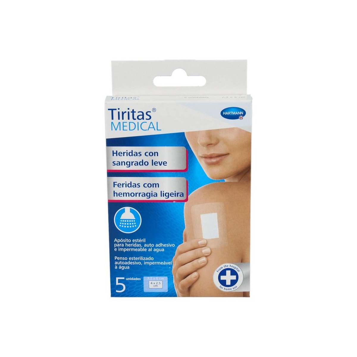 Tiritas Medical Sangrado Leve 7,2X5Cm P5