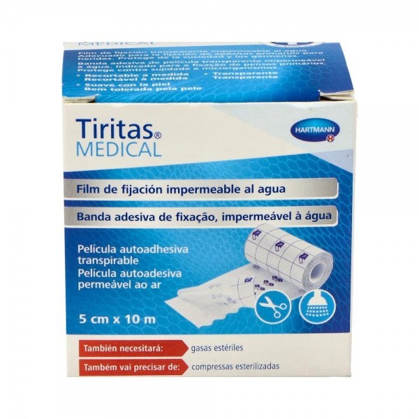 Tiritas Medical Film Fijacion 5Cmx10 M