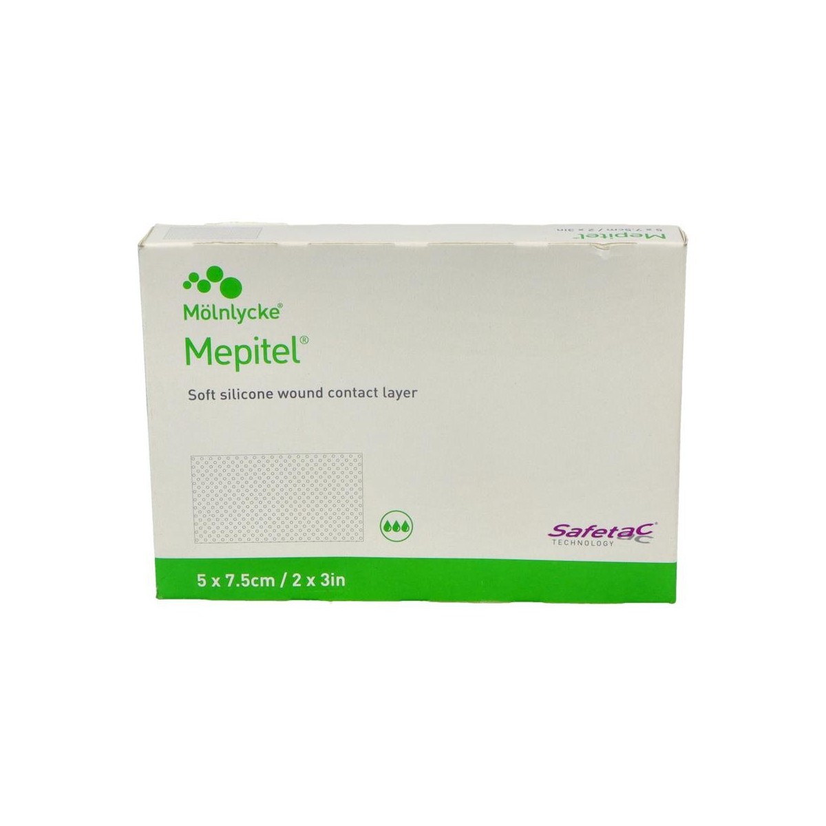 Mepitel Lamina Contacto Silic 5X7,5Cm 10U