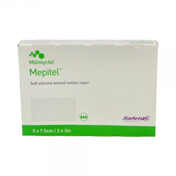 Mepitel Lamina Contacto Silic 5X7,5Cm 10U