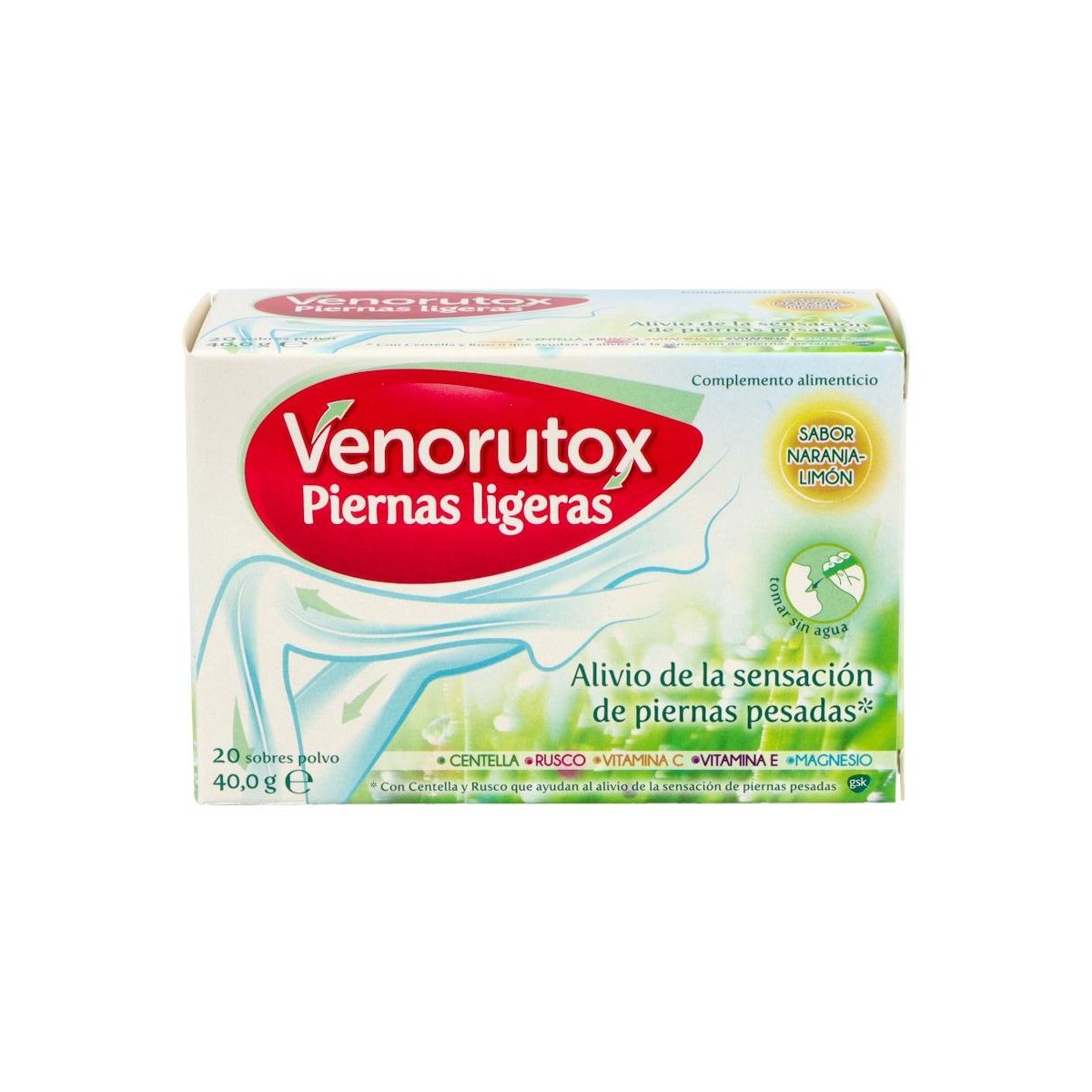 Venorutox Piernas Ligera 20 Sobres