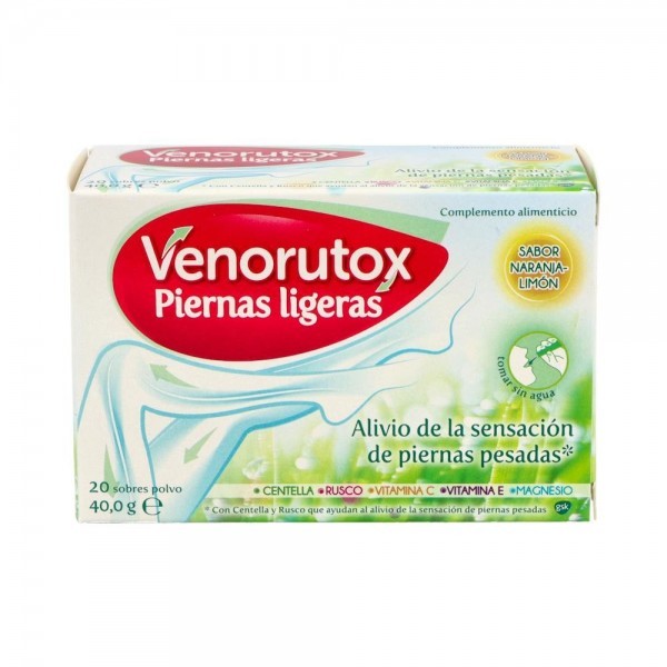 Venorutox Piernas Ligera 20 Sobres