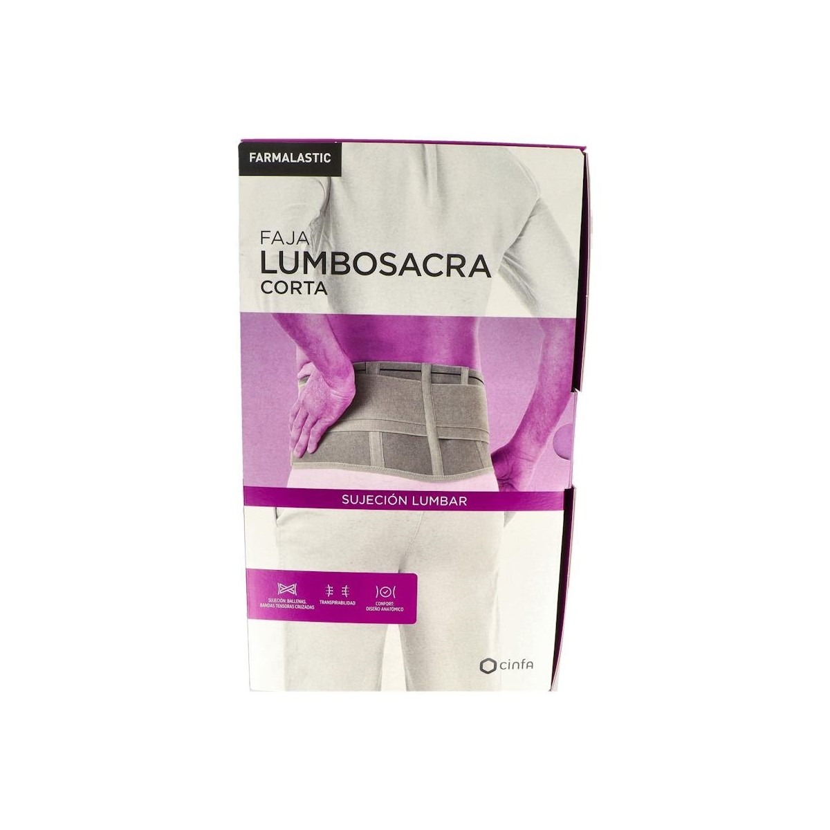 Faja Farmalastic Lumbar Dob/Refuer T 1 74-99 Gris