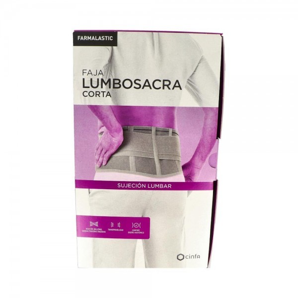 Faja Farmalastic Lumbar Dob/Refuer T 1 74-99 Gris