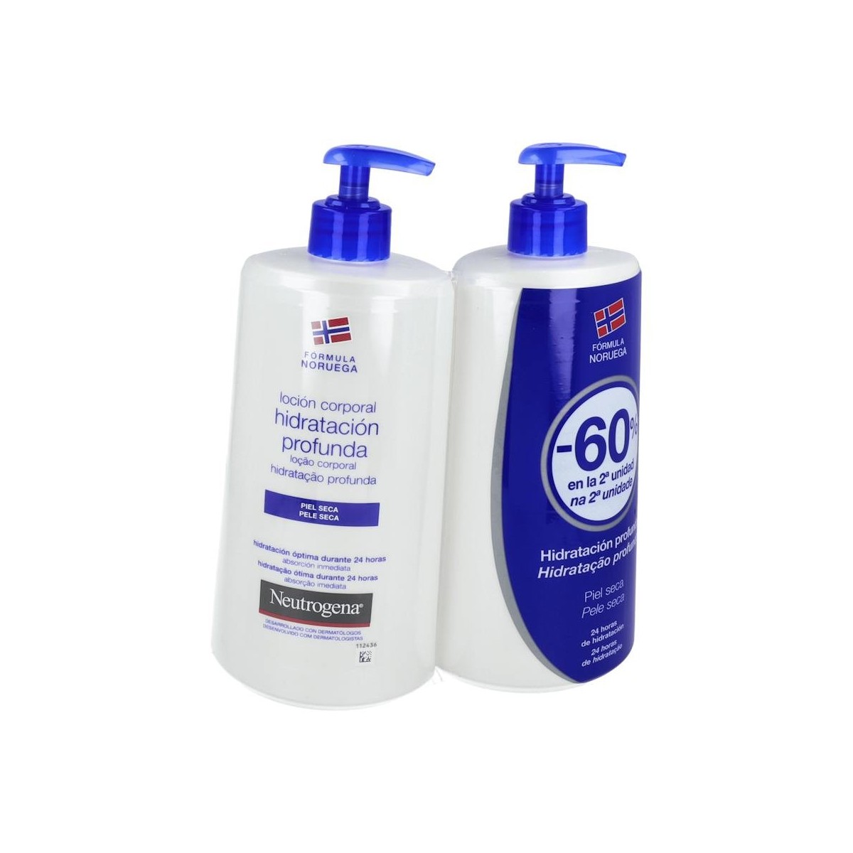Neutrogena Duplo Loci Corp Azul Seca 750 Ml...