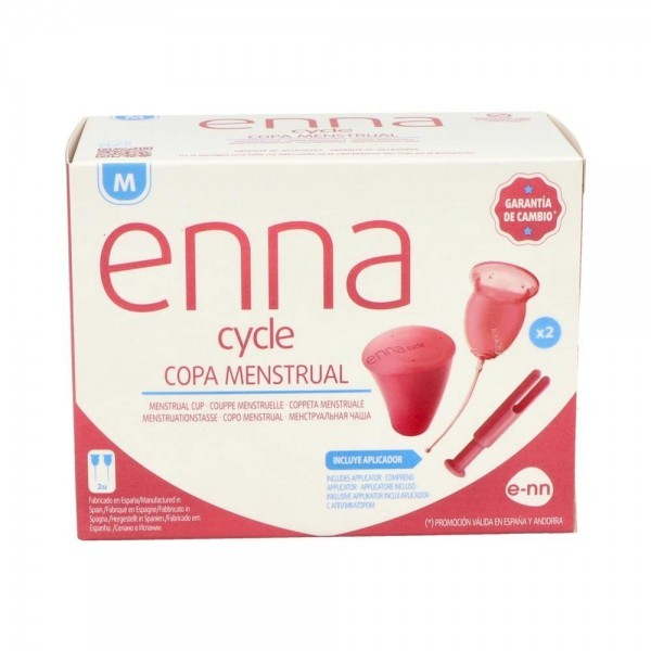 Enna Cycle Copa Menstrual Tm Con Aplicador