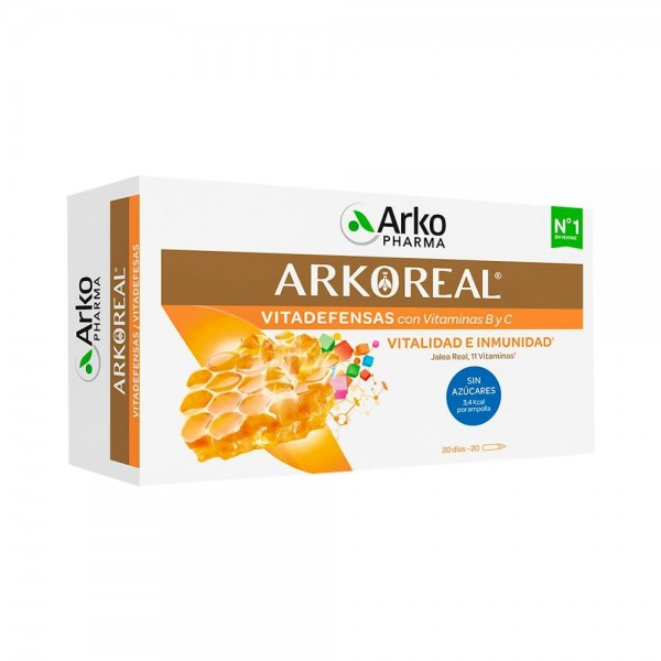 Arkoreal Jalea Real Vitadefensas 20 Ampollas Arkopharma